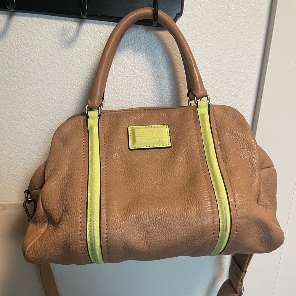 Marc by Marc Jacobs Leather Tan Crossbody Bag